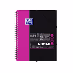 Oxford 400037403, Monochromatique, Violet, Rose, Jaune, Bleu, A4, Mat, 90 g/m², Universel