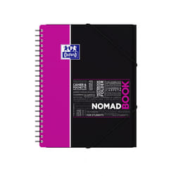 Oxford 400037403 bloc-notes A4 Violet, Rose, Jaune, Bleu