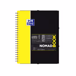 Oxford 400019522 bloc-notes A4 Violet, Rose, Jaune, Bleu