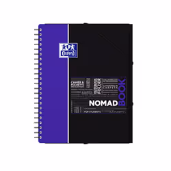 Oxford 400019521, Monochromatique, Violet, Rose, Jaune, Bleu, A4, Mat, 90 g/m², Universel