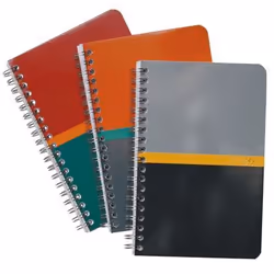 Carnet spirales 11x17 petit carreaux 70g 180p