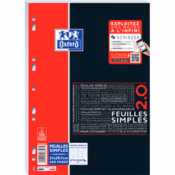 Oxford 400051586 recharge de papier