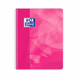 Oxford 400080639 bloc-notes A5 Violet, Rose, Orange, Bleu, Rouge