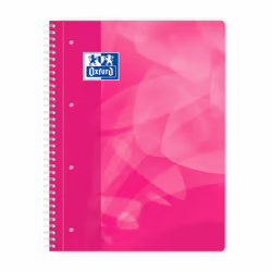 Oxford 400080674 bloc-notes A4 Violet, Rose, Bleu