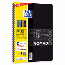 Oxford 400100860 bloc-notes B5 Gris, Orange