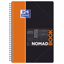 Oxford 400100861, Monochromatique, Gris, Orange, B5, Mat, 90 g/m², Universel