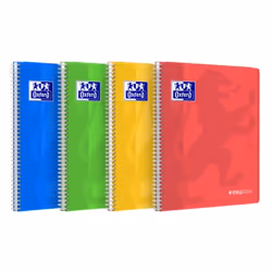 Oxford 400114564, Motif, Couleurs assorties, 80 feuilles, Brillant, 90 g/m², Papier quadrillé
