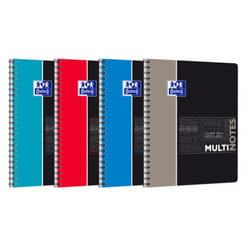 Oxford 400114568 bloc-notes A4+ 80 feuilles Couleurs assorties