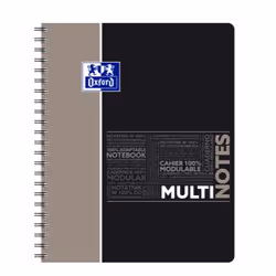 Oxford 400114568 bloc-notes A4+ 80 feuilles Couleurs assorties