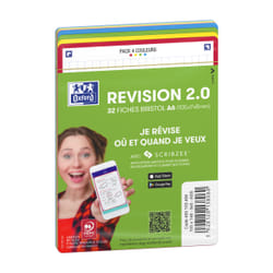 Oxford 400153454 Post-it Rectangle Couleurs assorties 32 feuilles