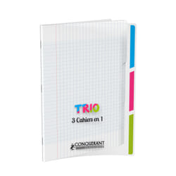 Conquerant 400118839 bloc-notes 96 feuilles Transparent