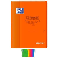 Cahier de Travaux Pratiques - OXFORD - easyBook - 24x32cm - 80 pages - Couverture ultra résistante