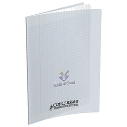 Conquerant 400134833 bloc-notes A4 96 feuilles Transparent