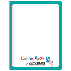 Conquerant 400135411 bloc-notes 48 feuilles Couleur aqua