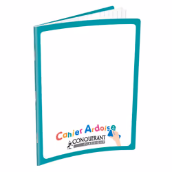 Conquerant 400135411 bloc-notes 48 feuilles Couleur aqua