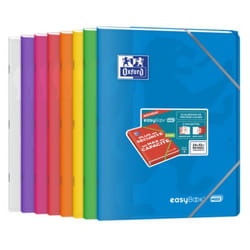 Oxford easyBook bloc-notes 48 feuilles Couleurs assorties