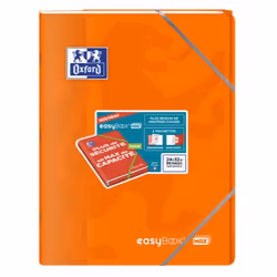 Oxford easyBook bloc-notes 48 feuilles Couleurs assorties