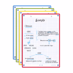 Oxford 400153465 Post-it Rectangle Couleurs assorties 64 feuilles