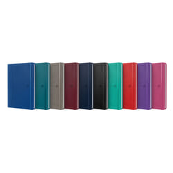 Oxford 400154868 bloc-notes A5 160 feuilles Bleu, Noir, Gris, Bourgogne, Rouge, Fuchsia, Violet, Turquoise
