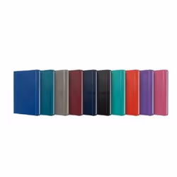 Oxford 400154868 bloc-notes A5 160 feuilles Bleu, Noir, Gris, Bourgogne, Rouge, Fuchsia, Violet, Turquoise