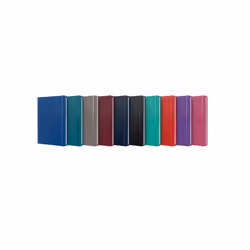 Oxford 400154869, Monochromatique, Couleurs assorties, A5, 80 feuilles, Mat, Couverture rigide