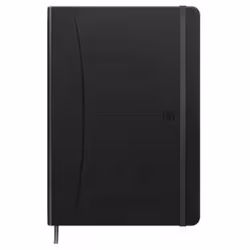 Oxford 400154942 bloc-notes A4 160 feuilles Noir