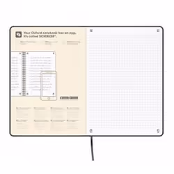 Oxford 400154942 bloc-notes A4 160 feuilles Noir - Vue supplémentaire 5