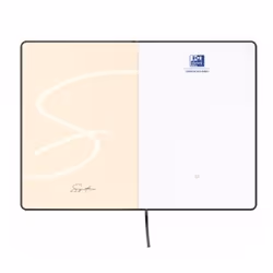 Oxford 400154943 bloc-notes A5 160 feuilles Noir
