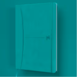 Oxford 400154947 bloc-notes A5 160 feuilles Turquoise