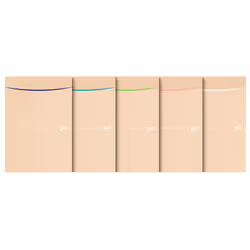 Oxford 400155801 recharge de papier 150 x 210 mm (A5) 80 feuilles