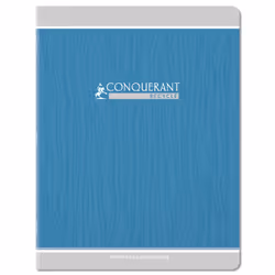 Conquerant 400157170, Monochromatique, Couleurs assorties, 48 feuilles, 90 g/m², Couverture souple, Adulte