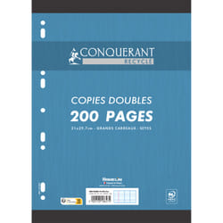 Conquerant 400157175 Post-it Rectangle Blanc 200 feuilles