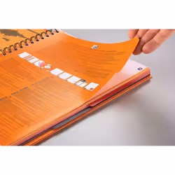 Oxford 100102000 bloc-notes A4 Orange - Vue supplémentaire 4