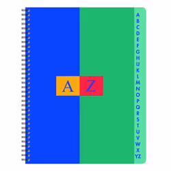 Conquerant 100104862 bloc-notes A5+ 180 feuilles Couleurs assorties