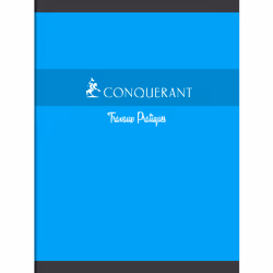 Conquerant 100101662 bloc-notes 96 feuilles Rouge, Vert, Jaune, Bleu