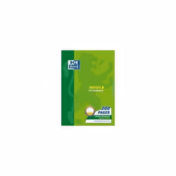 Copies doubles non perforées - OXFORD - A4 - 200 pages - Seyès - 90g