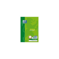 Copies doubles non perforées - OXFORD - A4 - 200 pages - Seyès - 90g