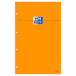 Oxford 100106286, Monochromatique, Orange, A4, Mat, 80 g/m², Universel