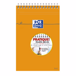 Oxford 100106296 bloc-notes A5 Orange