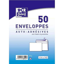 OXFORD 50 enveloppes auto-adhésives - 162 cm x 114 cm x 2 cm