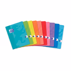 Oxford 400016222, Monochromatique, Violet, Rose, Orange, Fuchsia, Bleu, Rouge, Vert, Mat, 90 g/m², Universel