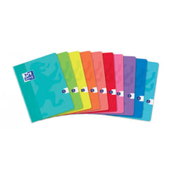 Oxford 400016222 bloc-notes Violet, Rose, Orange, Fuchsia, Bleu, Rouge, Vert