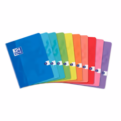 Oxford 100104421, Monochromatique, Violet, Rose, Orange, Fuchsia, Bleu, Rouge, Vert, Mat, 90 g/m², Universel