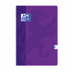 Oxford 100102638 bloc-notes A4 Violet, Orange, Fuchsia, Jaune, Bleu, Rouge, Vert