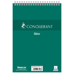 Conquerant 100102740 bloc-notes A5 100 feuilles Vert