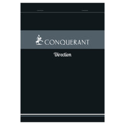 Conquerant 100104353 bloc-notes A5 200 feuilles Gris