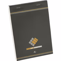 Conquerant 100104353 bloc-notes A5 200 feuilles Gris