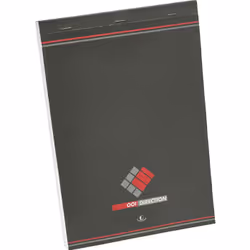 Conquerant 100100929 bloc-notes A4 200 feuilles Gris