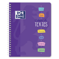 Oxford 100102226 bloc-notes Violet, Rose, Orange, Bleu, Vert