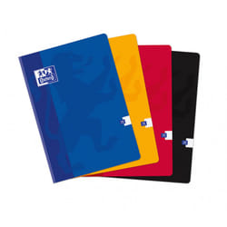 Oxford 100104139 bloc-notes A4 Jaune, Bleu, Rouge, Noir